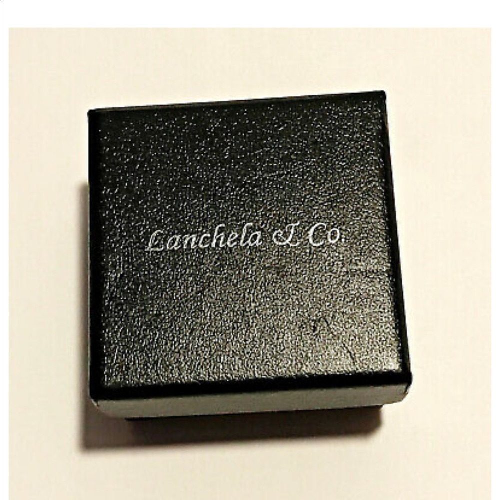 Lanchela & Co Mens Black 8mm  Tungsten Wedding Engagement Promise Ring - Picture 6 of 7